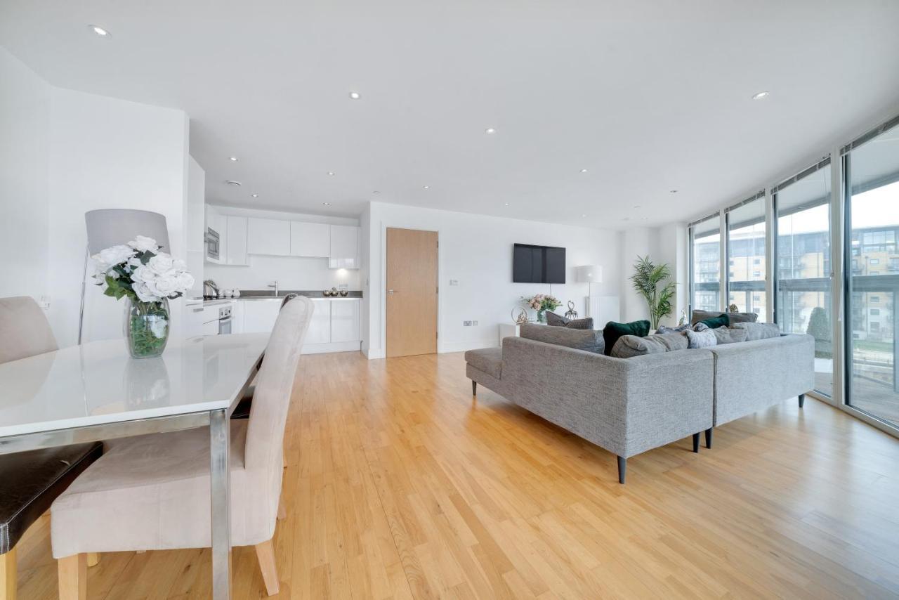Large 2Bed 2Bath Apartment Beautiful River Views London Greenwich Cutty Sark - Perfect For Long Stay, Business, Leisure And Relocations Buitenkant foto